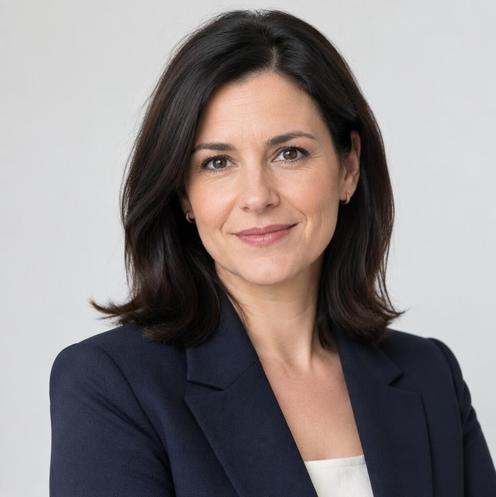 Studio portrait of a female occupational psychologist